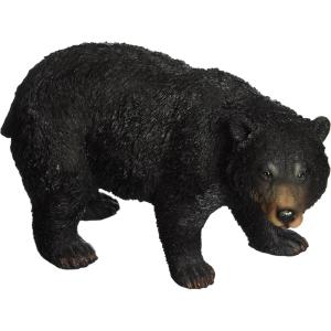 Design Toscano Black Bear Statue Standing, Multicolored(Walking)
