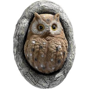 Design Toscano Knothole Owl Tree Sculpture