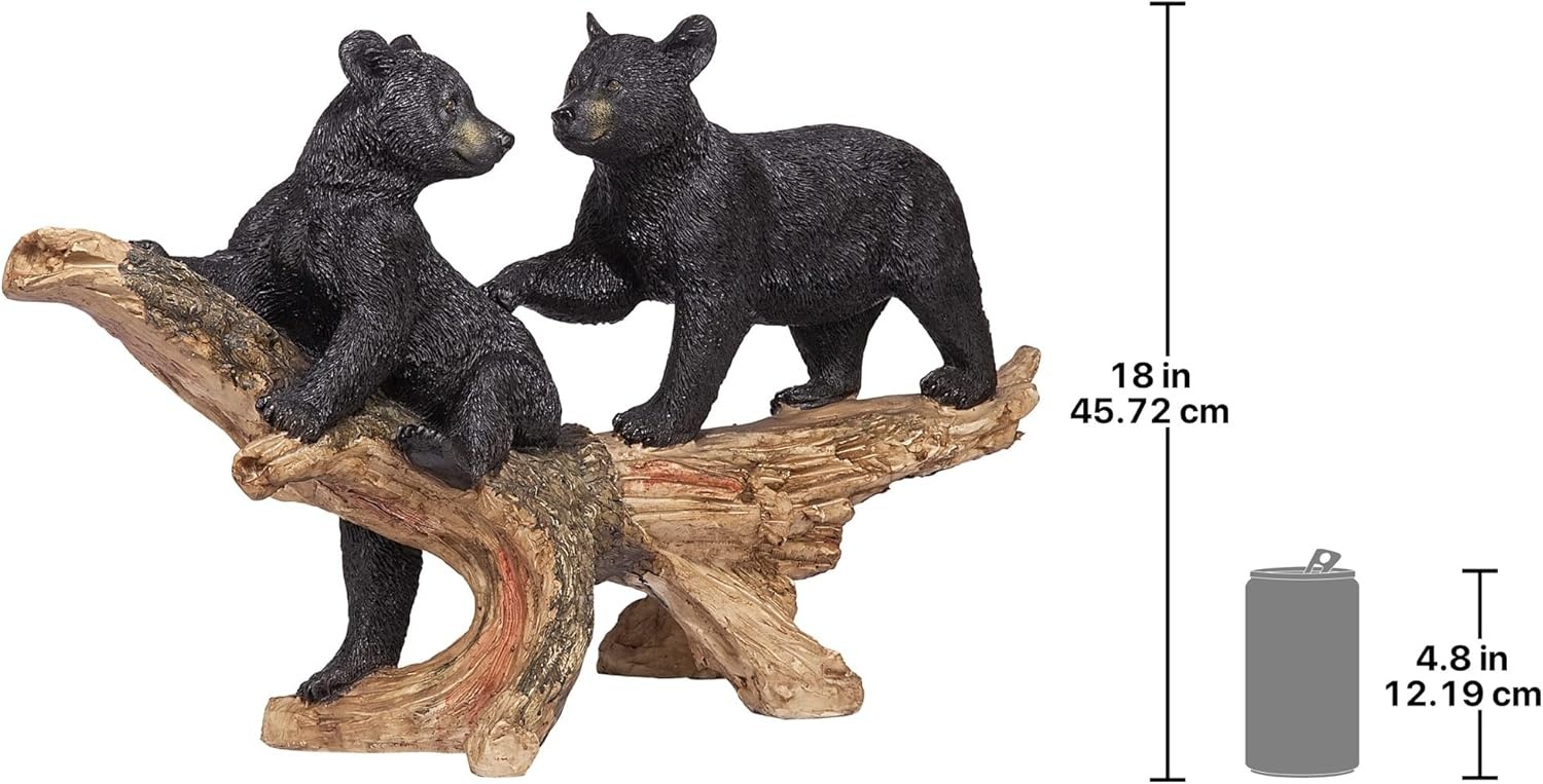 image:imageDesign Toscano Mischievous Bear Cubs Sculpture