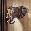 Design Toscano Elephant Wall Sconce – Set of Two, 12 Inch(Single)