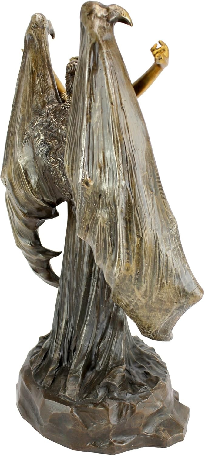 image:imageDesign Toscano QS34759 Mistress of the Night Dark Angel Statue bronze