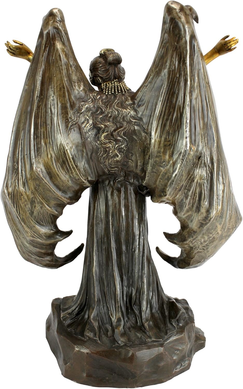 image:imageDesign Toscano QS34759 Mistress of the Night Dark Angel Statue bronze