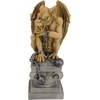 Design Toscano Ball-And-Chain Dungeon Gargoyle Gothic Statue, 15 Inch, Polyresin, Two Tone Stone(Ball-And-Chain)