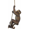 Design Toscano Makokou the Climbing Monkey Sculpture
