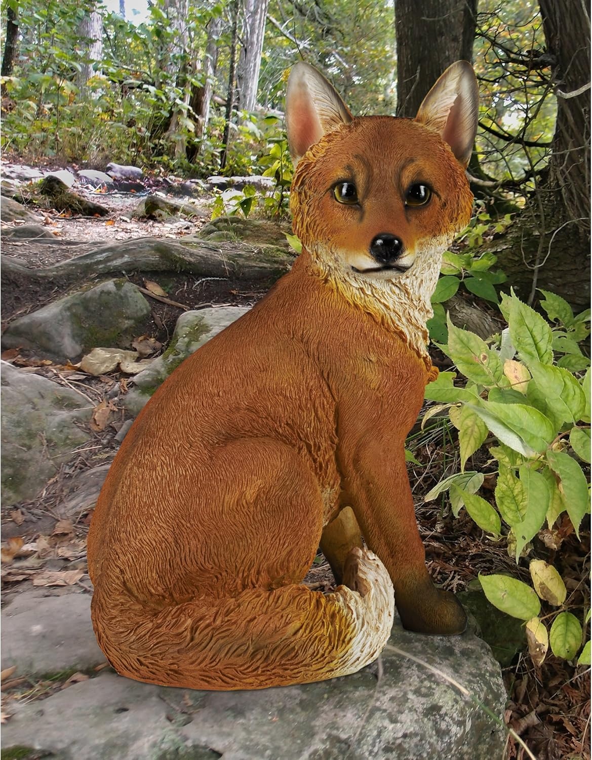 image:imageDesign Toscano Woodie the Woodland Fox Garden StatueWoodie