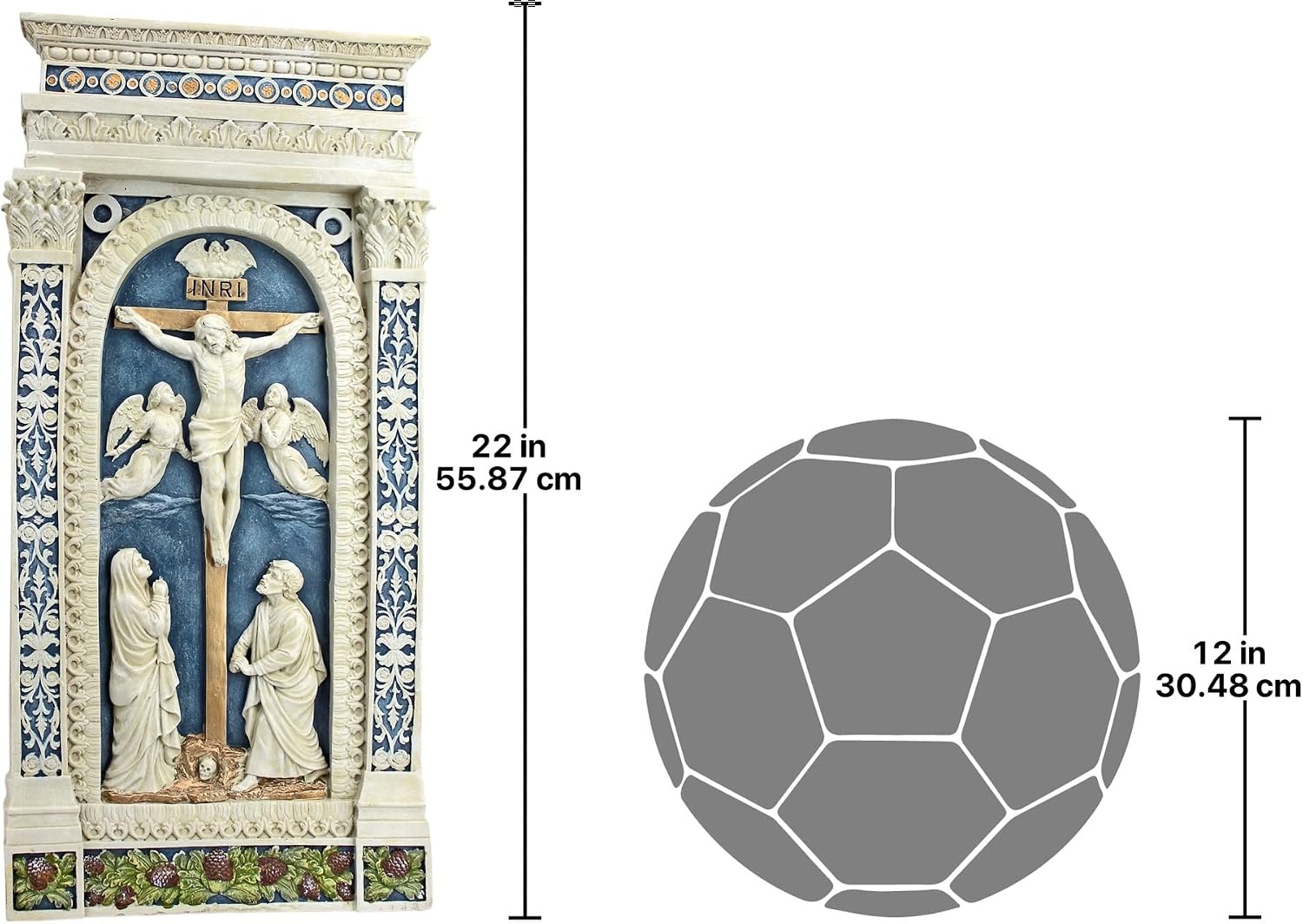 image:imageDesign Toscano Crucifixion 1521 Wall Sculpture