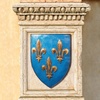 Design Toscano Grand Arms of France Wall Shield Collection- William of Normandy Shield(Fleur de Lis)