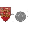 Design Toscano Grand Arms of France Wall Shield Collection- William of Normandy Shield(William of Normandy)