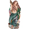 Design Toscano Sounds of The Sea Mermaid Wall Sculptures, Two Tone Stone, 2.00″ x 4.00″(Melody’s Cove)