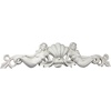 Design Toscano Sounds of The Sea Mermaid Wall Sculptures, Two Tone Stone, 2.00″ x 4.00″(Pediment)