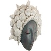 Design Toscano Sounds of The Sea Mermaid Wall Sculptures, Two Tone Stone, 2.00″ x 4.00″(Seashell Maiden)
