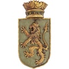 Design Toscano Rampant Lion Crest Shield Medieval Decor Wall Sculpture, Single, 7.00″ x 14.50″(Single)