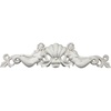 Design Toscano Sounds of The Sea Mermaid Wall Sculptures, Two Tone Stone, 2.00″ x 4.00″(Pediment)