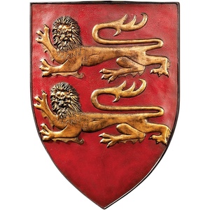 Design Toscano Grand Arms of France Wall Shield Collection- William of Normandy Shield(William of Normandy)