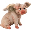 Design Toscano Hog Heaven Flying Pigs Statue Collection: Sitting