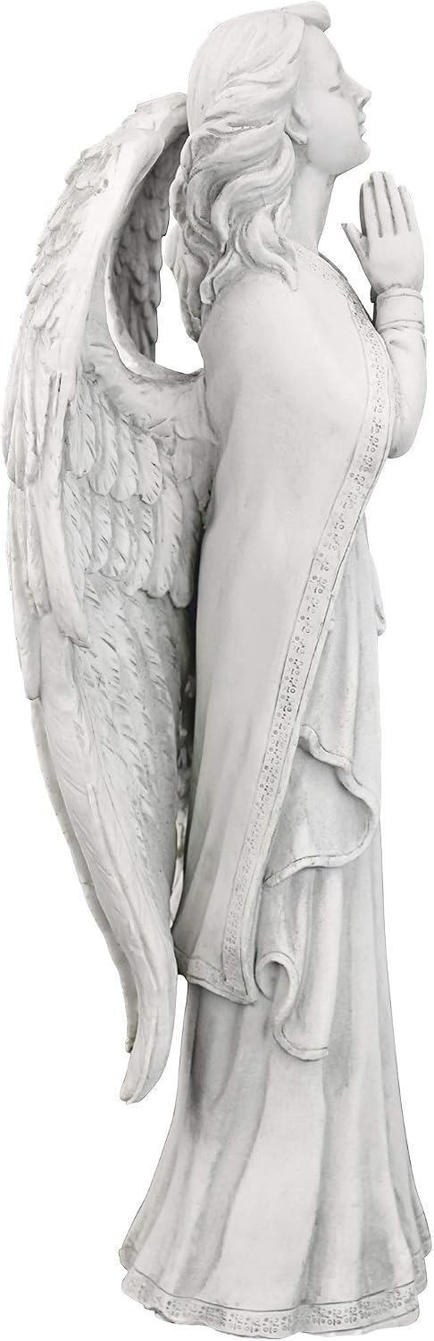 image:imageDesign Toscano Divine Guidance Praying Angel Garden Statue MediumMedium 13 Inch