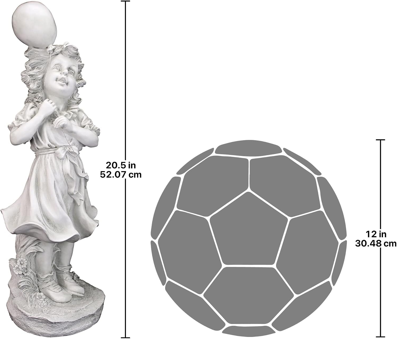 image:imageDesign Toscano SH381029 Jessie and Her Balloon Statueantique stone