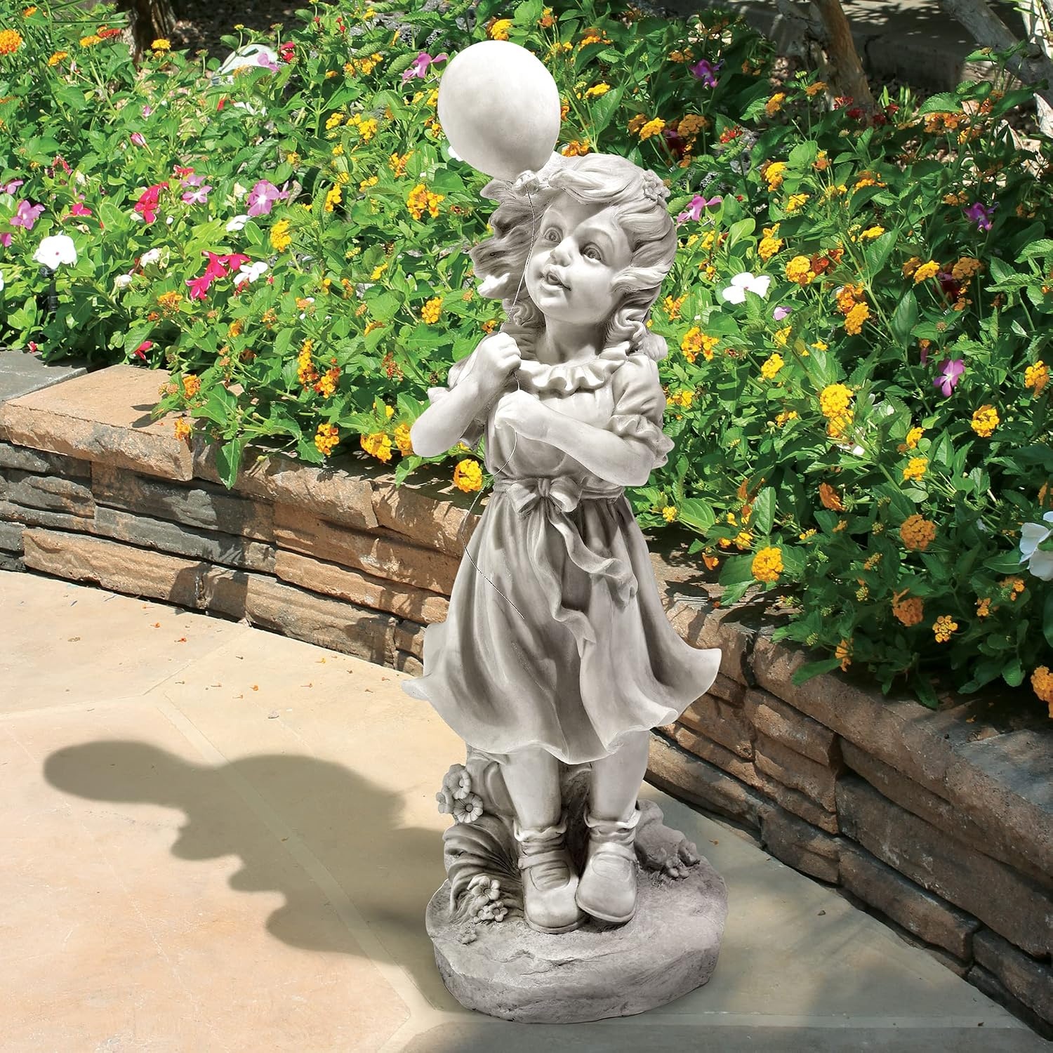 image:imageDesign Toscano SH381029 Jessie and Her Balloon Statueantique stone
