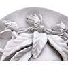 Design Toscano Dance of Desire Modern Couple Wall Sculpture for Bedroom or Bath, 17 inches wide, 23 inches tall, Cast Stone Resin, Bronze Finish(Daphne)