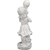 Design Toscano SH381029 Jessie and Her Balloon Statue,antique stone
