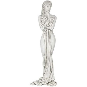 Design Toscano Dance of Desire Modern Couple Wall Sculpture for Bedroom or Bath, 17 inches wide, 23 inches tall, Cast Stone Resin, Bronze Finish(Darcy’s Drape)