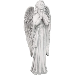 Design Toscano Divine Guidance: Praying Angel Garden Statue: Medium(Medium  13 Inch)