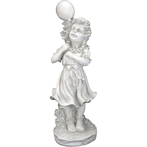 Design Toscano SH381029 Jessie and Her Balloon Statue,antique stone