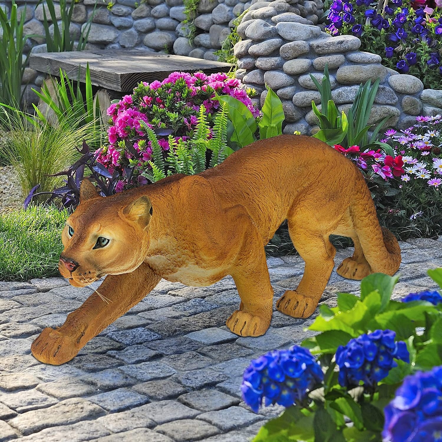 image:imageDesign Toscano Woodland Buck Deer StatueAmerican Mountain Cougar