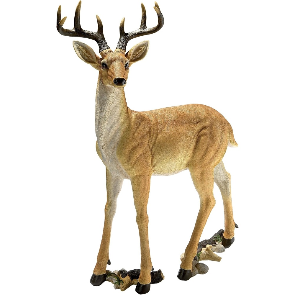 image:imageDesign Toscano Woodland Buck Deer StatueLY88195 Buck Deer
