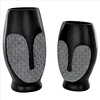 Design Toscano Contemporary Cubist African Mask Sculptural Vase Set